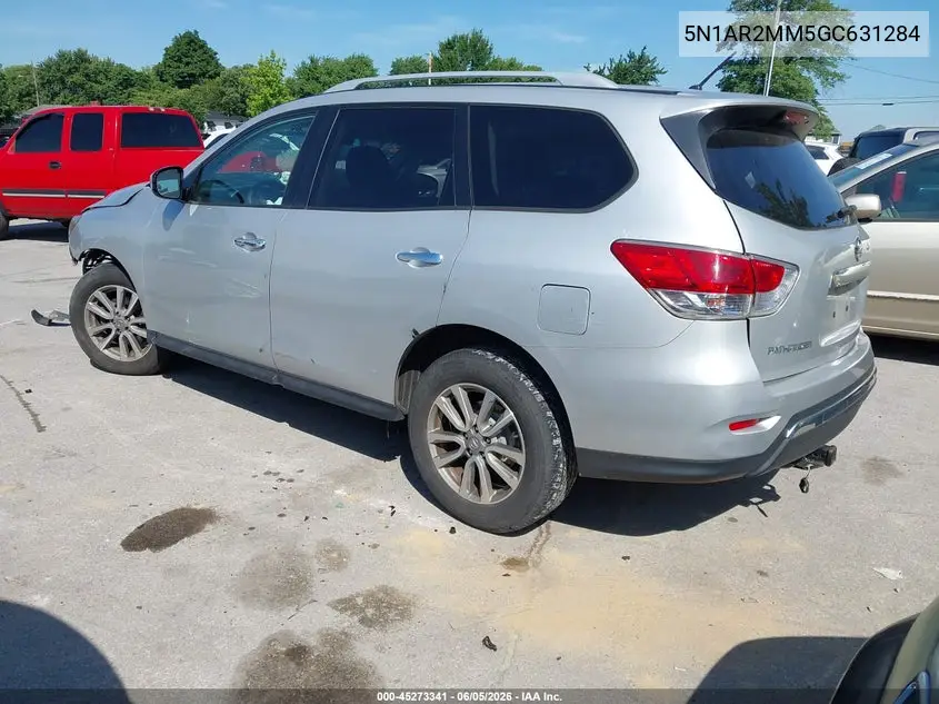2016 Nissan Pathfinder Platinum/S/Sl/Sv VIN: 5N1AR2MM5GC631284 Lot: 45273341
