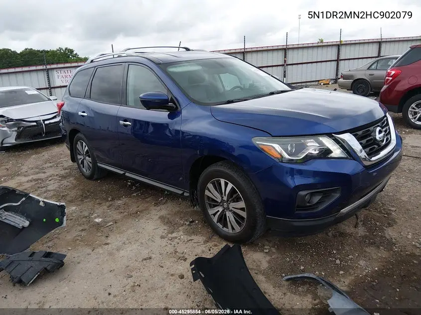 2017 Nissan Pathfinder Sl VIN: 5N1DR2MN2HC902079 Lot: 45295854