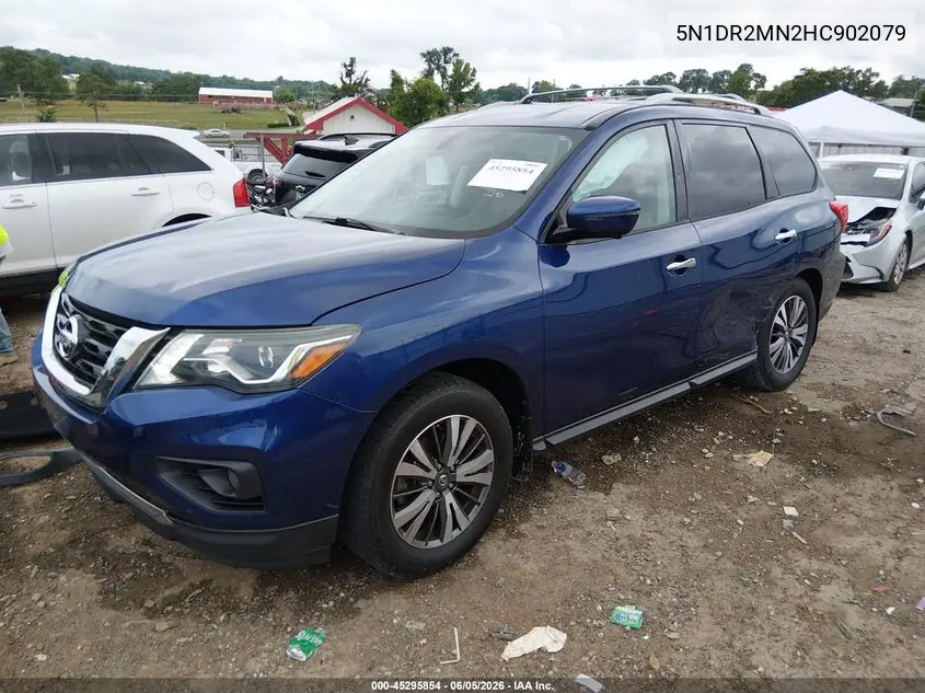 2017 Nissan Pathfinder Sl VIN: 5N1DR2MN2HC902079 Lot: 45295854