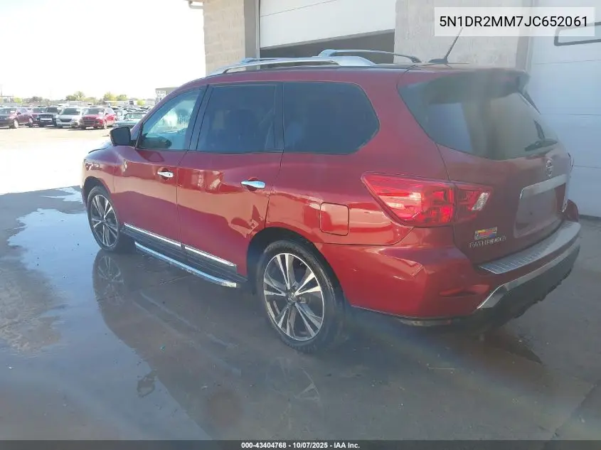 5N1DR2MM7JC652061 2018 Nissan Pathfinder Platinum