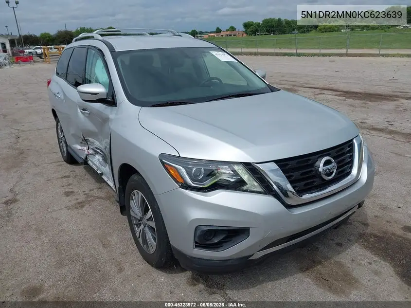 2019 Nissan Pathfinder S VIN: 5N1DR2MN0KC623639 Lot: 45323972