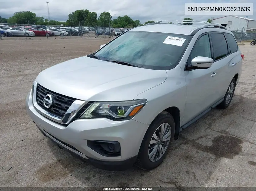 2019 Nissan Pathfinder S VIN: 5N1DR2MN0KC623639 Lot: 45323972