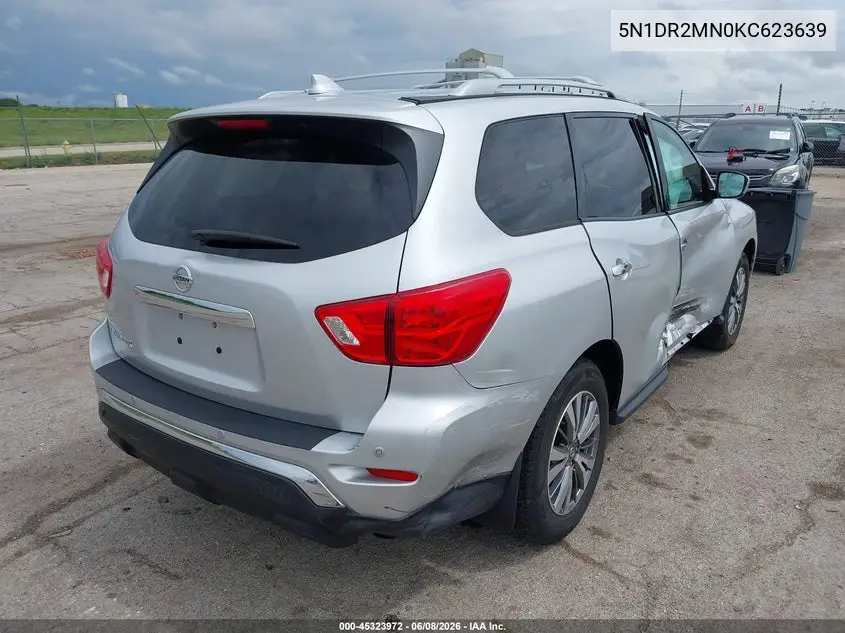 2019 Nissan Pathfinder S VIN: 5N1DR2MN0KC623639 Lot: 45323972