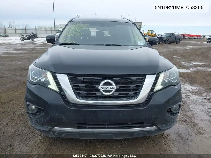 2020 Nissan Pathfinder Platinum VIN: 5N1DR2DM8LC583061 Lot: 12579417x