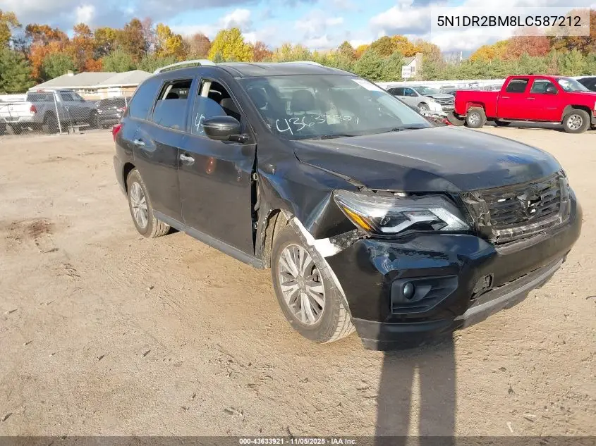 5N1DR2BM8LC587212 2020 Nissan Pathfinder Sv 4Wd
