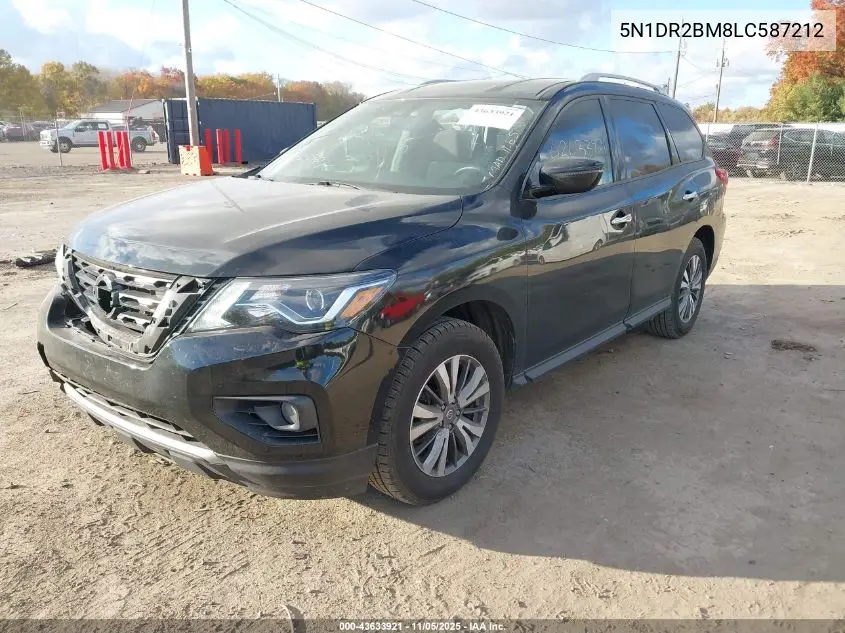 5N1DR2BM8LC587212 2020 Nissan Pathfinder Sv 4Wd