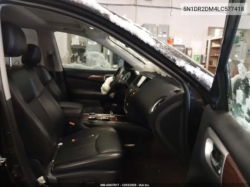 5N1DR2DM4LC577418 2020 Nissan Pathfinder Platinum 4Wd