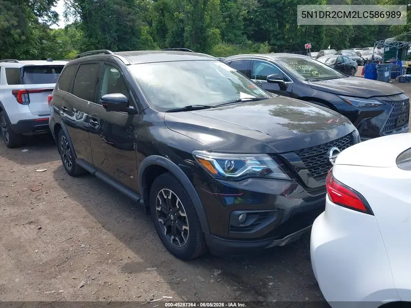 2020 Nissan Pathfinder Sl 4Wd VIN: 5N1DR2CM2LC586989 Lot: 45287364