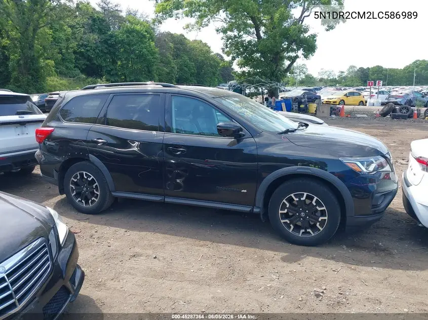 2020 Nissan Pathfinder Sl 4Wd VIN: 5N1DR2CM2LC586989 Lot: 45287364