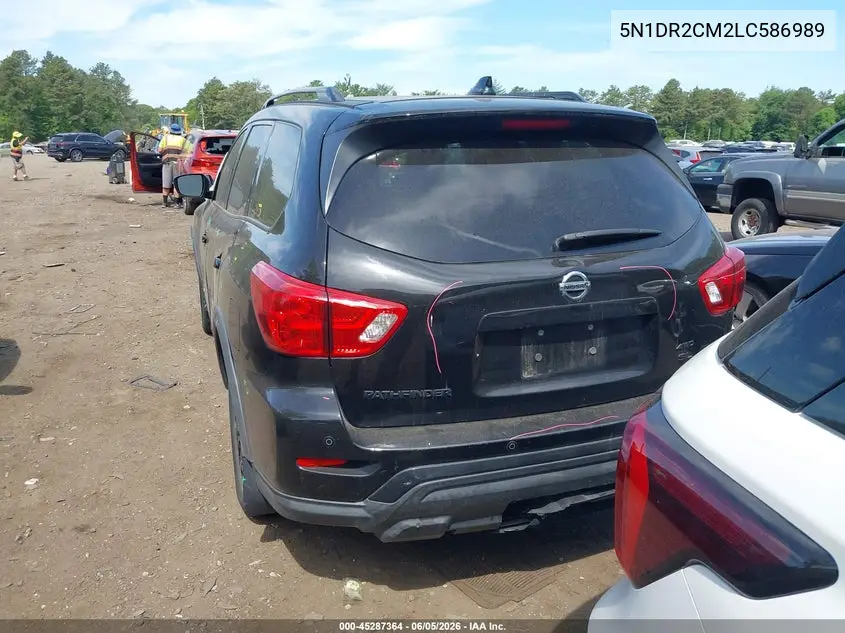 2020 Nissan Pathfinder Sl 4Wd VIN: 5N1DR2CM2LC586989 Lot: 45287364