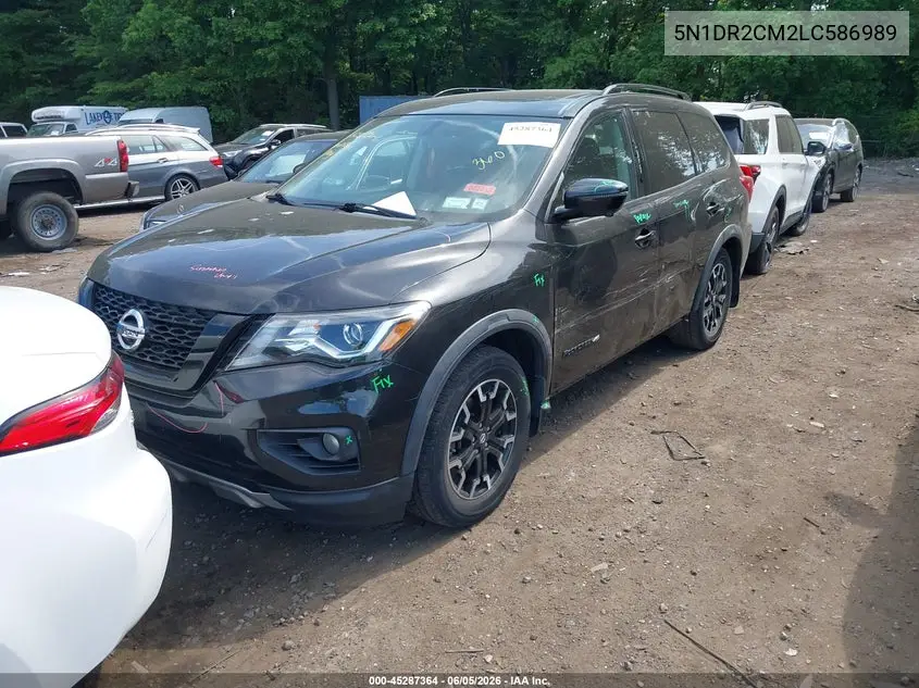 2020 Nissan Pathfinder Sl 4Wd VIN: 5N1DR2CM2LC586989 Lot: 45287364