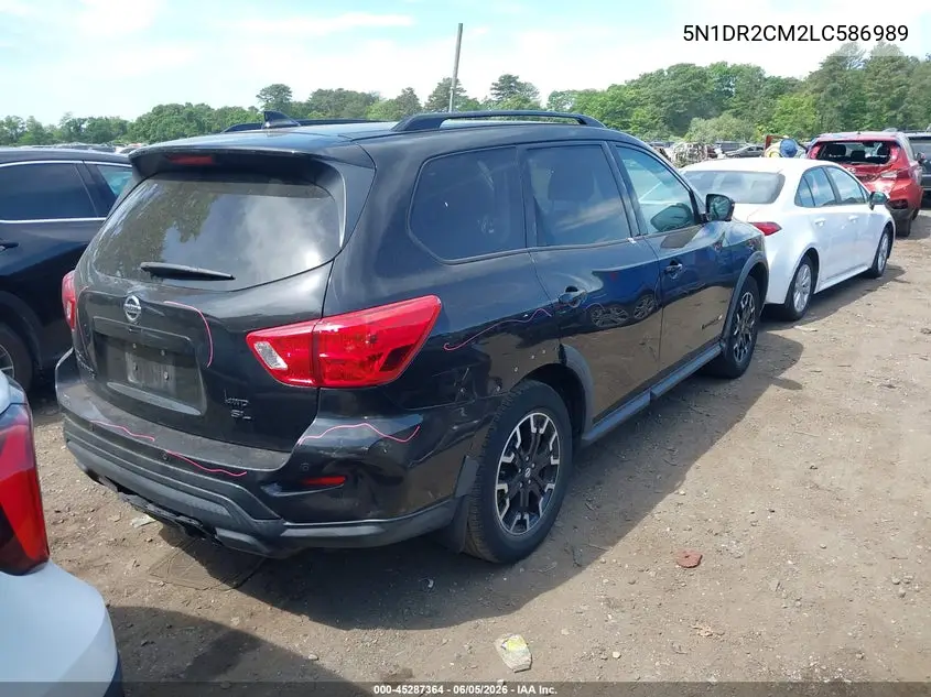 2020 Nissan Pathfinder Sl 4Wd VIN: 5N1DR2CM2LC586989 Lot: 45287364