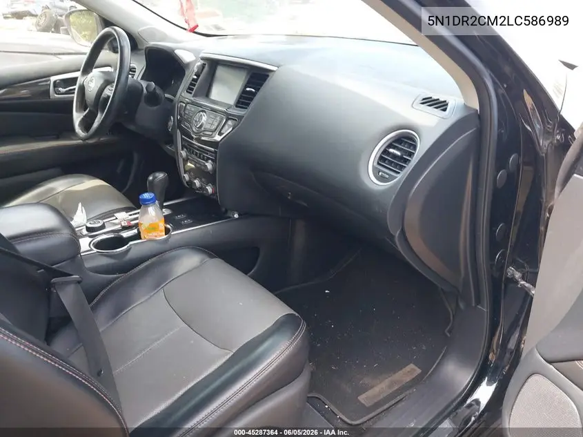 2020 Nissan Pathfinder Sl 4Wd VIN: 5N1DR2CM2LC586989 Lot: 45287364