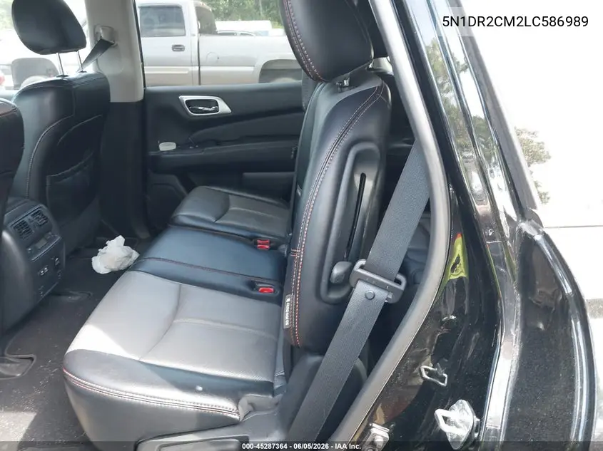 2020 Nissan Pathfinder Sl 4Wd VIN: 5N1DR2CM2LC586989 Lot: 45287364