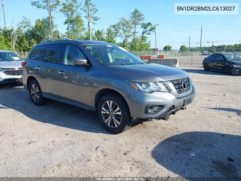 2020 Nissan Pathfinder Sv 4Wd VIN: 5N1DR2BM2LC613027 Lot: 45358937