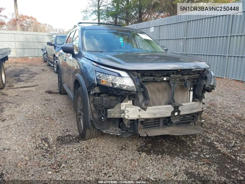 5N1DR3BA9NC250448 2022 Nissan Pathfinder Sv 2Wd