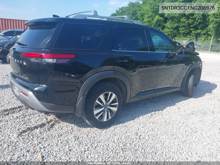 2022 Nissan Pathfinder Sl 4Wd VIN: 5N1DR3CC1NC206976 Lot: 45346614