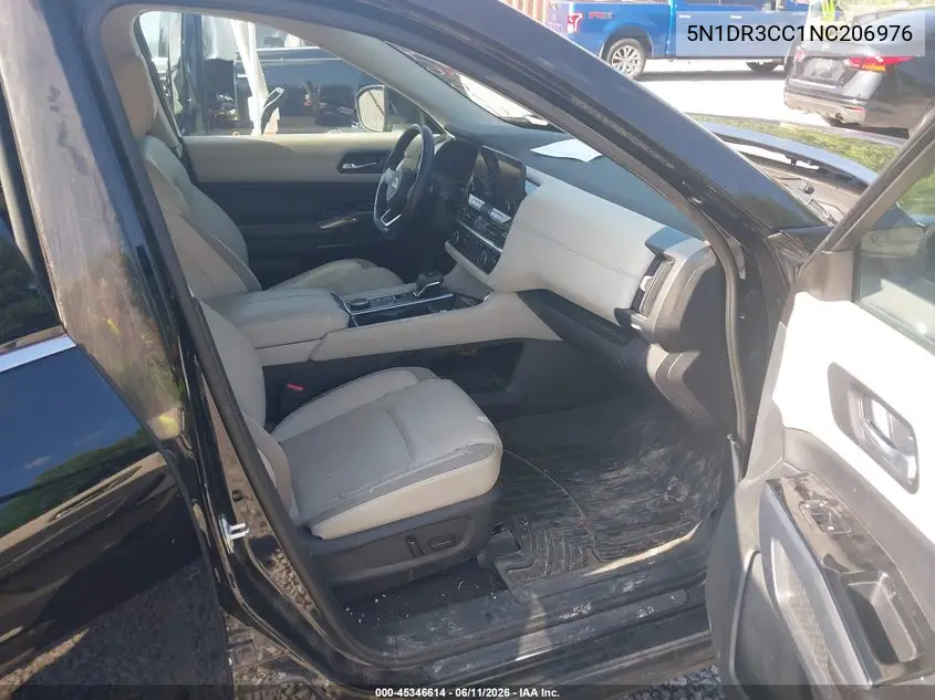 2022 Nissan Pathfinder Sl 4Wd VIN: 5N1DR3CC1NC206976 Lot: 45346614