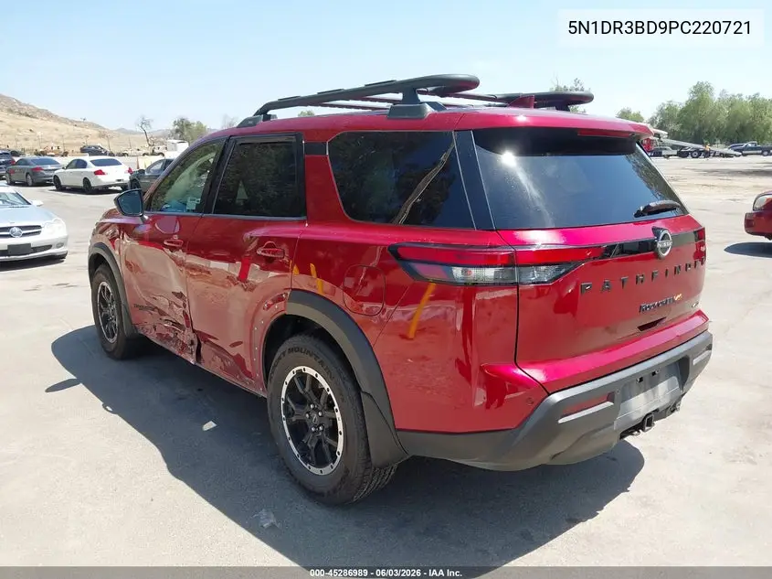 2023 Nissan Pathfinder Rock Creek 4Wd VIN: 5N1DR3BD9PC220721 Lot: 45286989