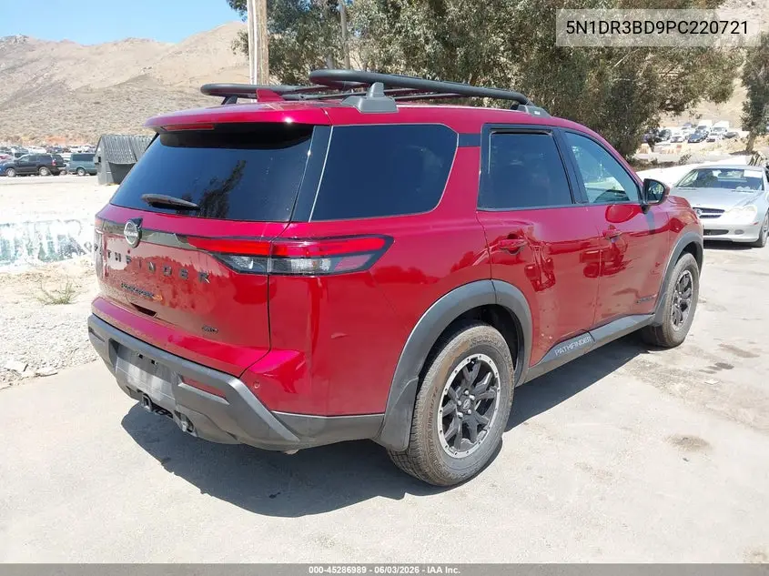 2023 Nissan Pathfinder Rock Creek 4Wd VIN: 5N1DR3BD9PC220721 Lot: 45286989