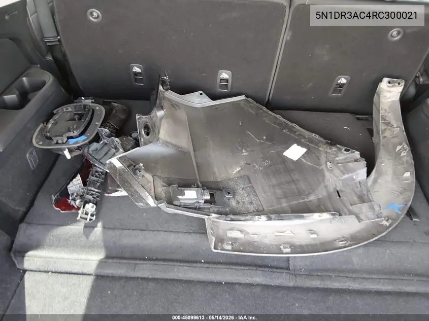2024 Nissan Pathfinder S 4Wd VIN: 5N1DR3AC4RC300021 Lot: 45099613