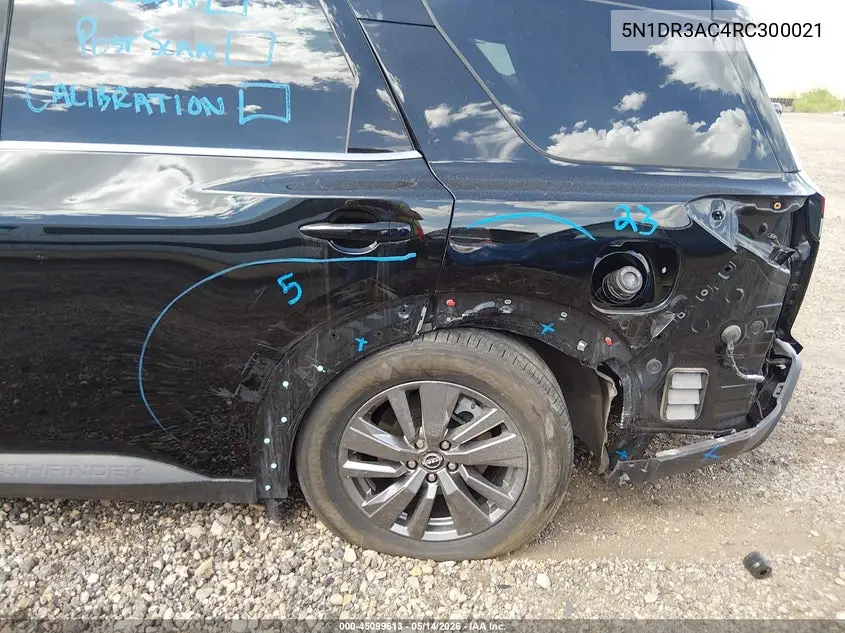 2024 Nissan Pathfinder S 4Wd VIN: 5N1DR3AC4RC300021 Lot: 45099613