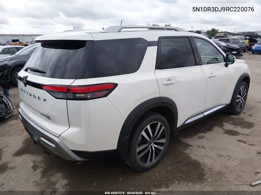 2024 Nissan Pathfinder Platinum 4Wd VIN: 5N1DR3DJ9RC220076 Lot: 45267579