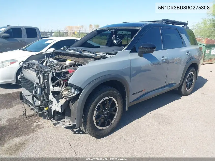 2024 Nissan Pathfinder Rock Creek 4Wd VIN: 5N1DR3BD8RC275308 Lot: 45377898