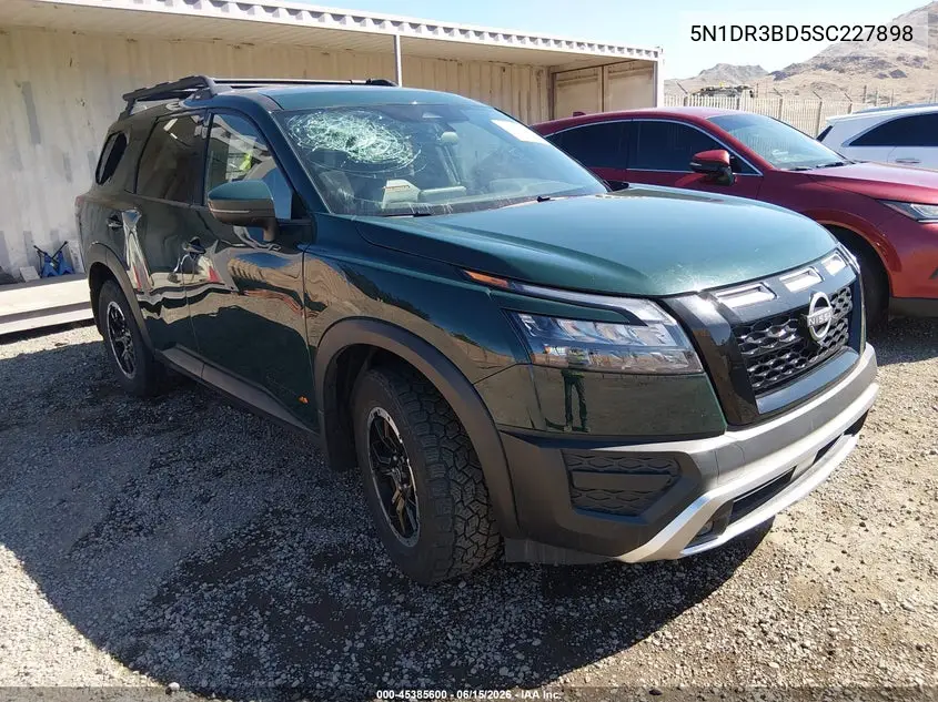 2025 Nissan Pathfinder Rock Creek 4Wd VIN: 5N1DR3BD5SC227898 Lot: 45385600