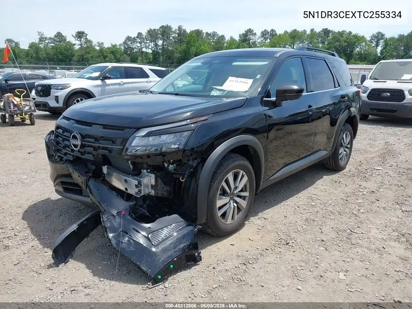 2026 Nissan Pathfinder Sl VIN: 5N1DR3CEXTC255334 Lot: 45312806