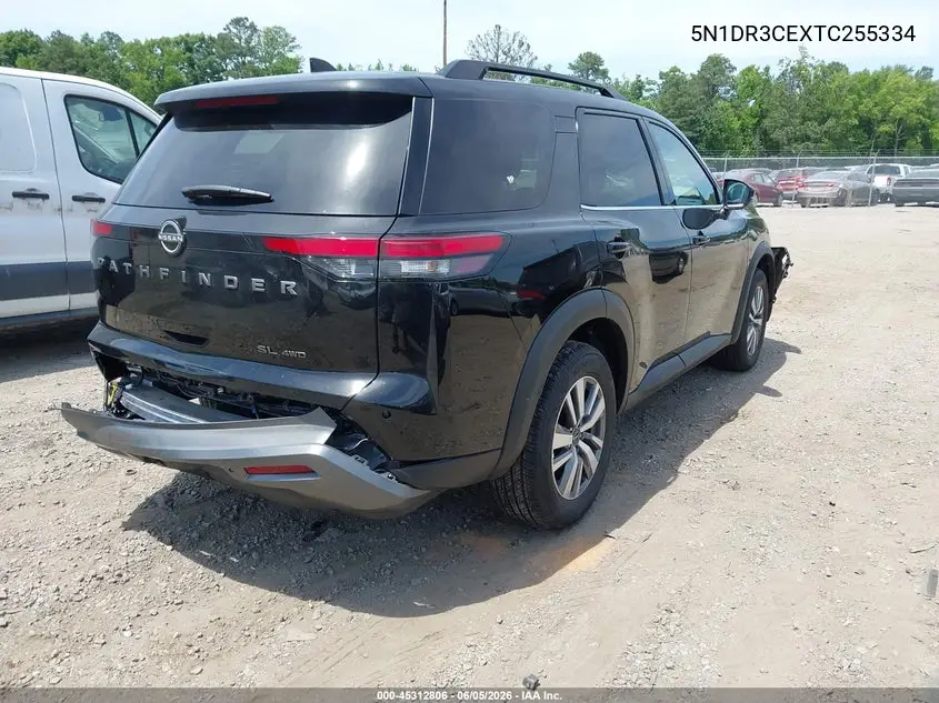 2026 Nissan Pathfinder Sl VIN: 5N1DR3CEXTC255334 Lot: 45312806
