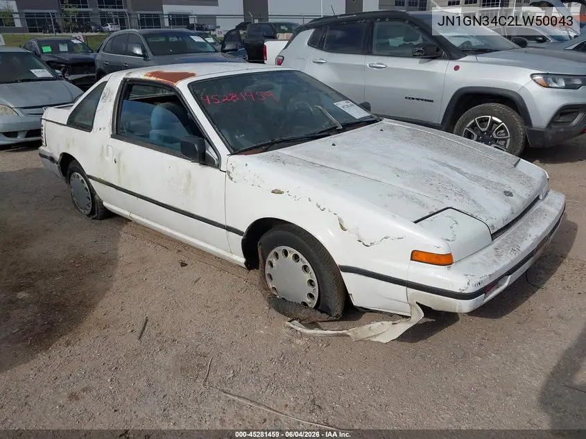 1990 Nissan Pulsar Nx Xe VIN: JN1GN34C2LW500431 Lot: 45281459
