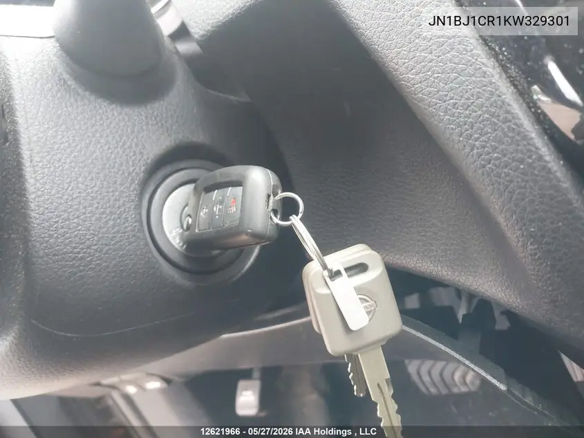 2019 Nissan Qashqai VIN: JN1BJ1CR1KW329301 Lot: 12621966