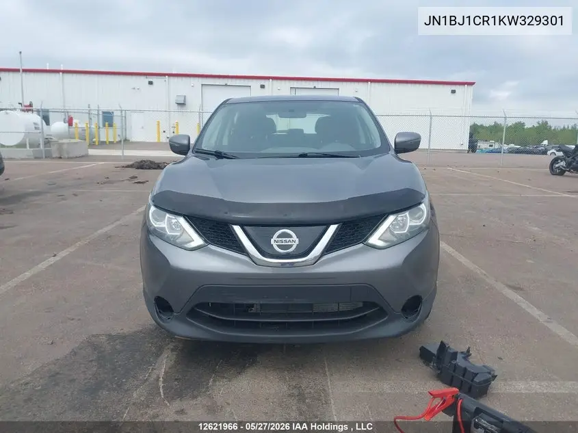 2019 Nissan Qashqai VIN: JN1BJ1CR1KW329301 Lot: 12621966