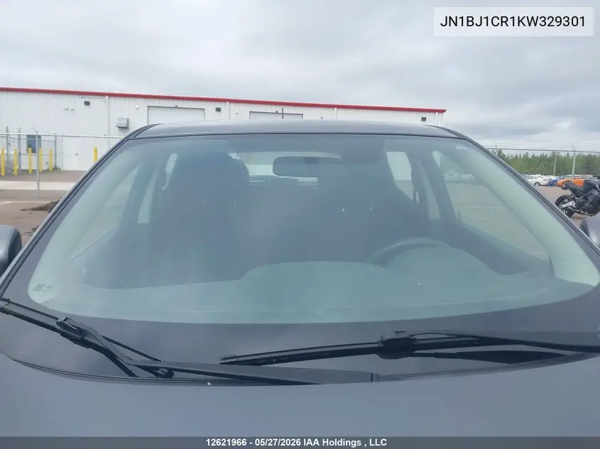 2019 Nissan Qashqai VIN: JN1BJ1CR1KW329301 Lot: 12621966