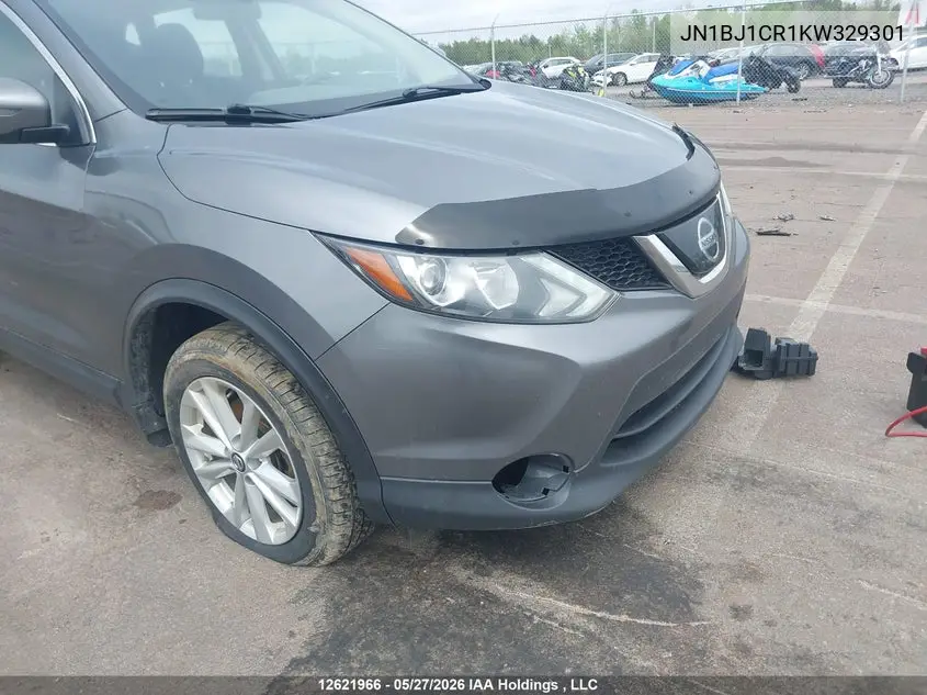 2019 Nissan Qashqai VIN: JN1BJ1CR1KW329301 Lot: 12621966