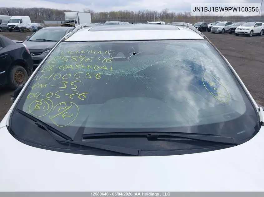 2023 Nissan Qashqai Sl/Sv VIN: JN1BJ1BW9PW100556 Lot: 12589646