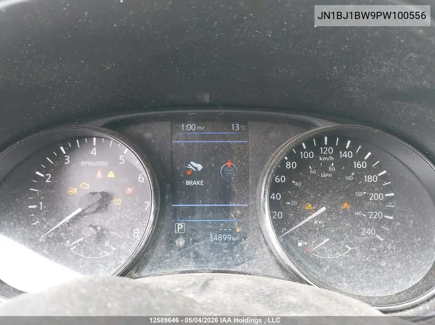 2023 Nissan Qashqai Sl/Sv VIN: JN1BJ1BW9PW100556 Lot: 12589646