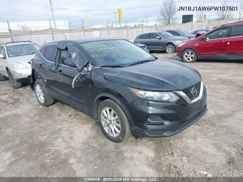 2023 Nissan Qashqai VIN: JN1BJ1AW6PW107501 Lot: 12599636