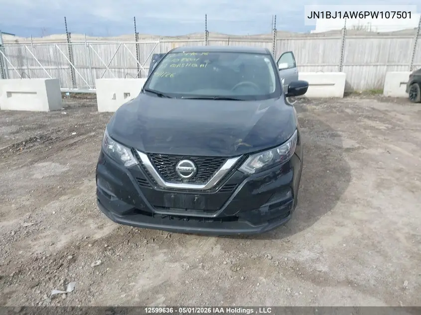 2023 Nissan Qashqai VIN: JN1BJ1AW6PW107501 Lot: 12599636