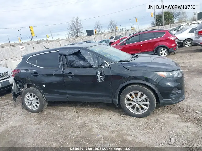 2023 Nissan Qashqai VIN: JN1BJ1AW6PW107501 Lot: 12599636