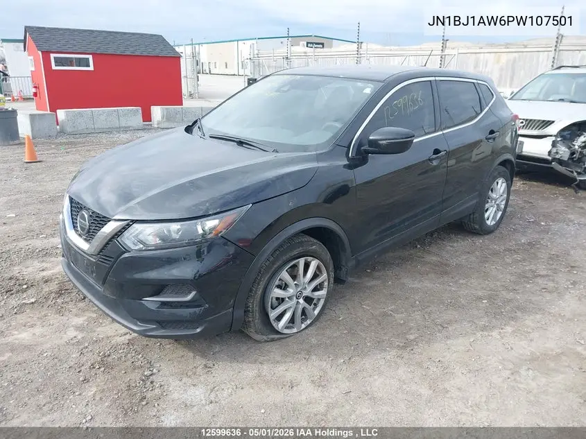 2023 Nissan Qashqai VIN: JN1BJ1AW6PW107501 Lot: 12599636