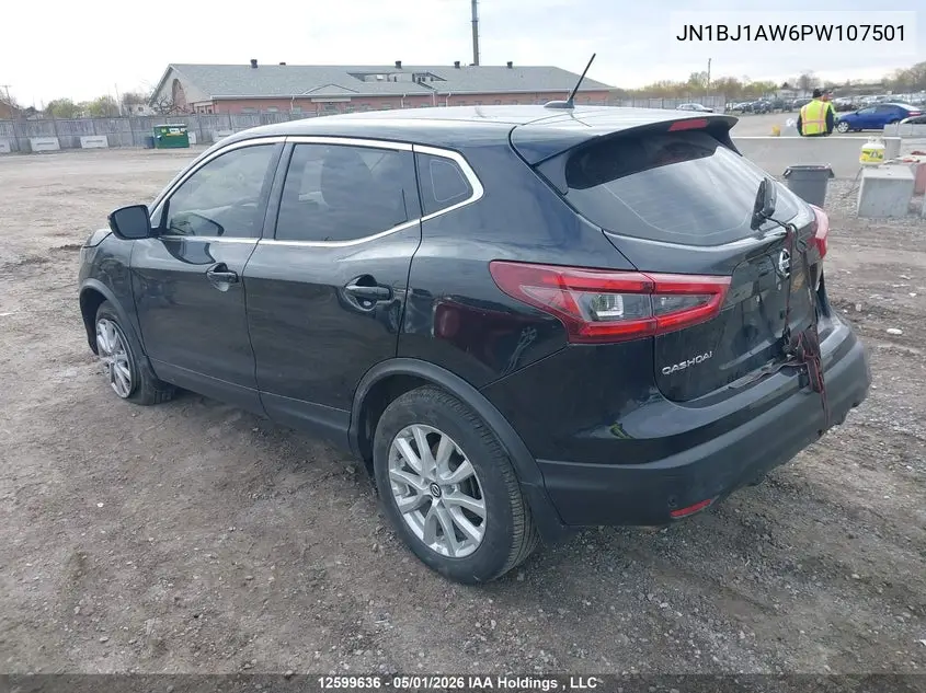 2023 Nissan Qashqai VIN: JN1BJ1AW6PW107501 Lot: 12599636