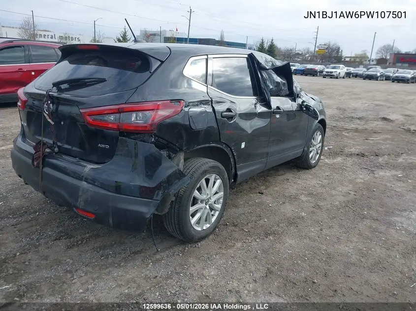 2023 Nissan Qashqai VIN: JN1BJ1AW6PW107501 Lot: 12599636
