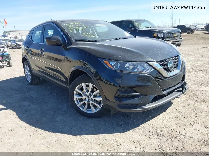 2023 Nissan Qashqai S VIN: JN1BJ1AW4PW114365 Lot: 12606222