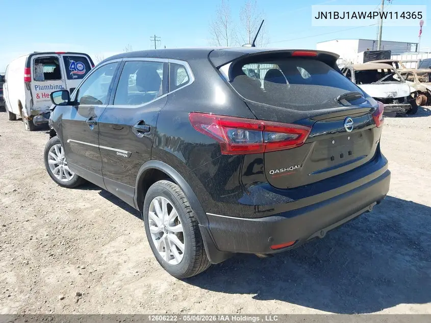 2023 Nissan Qashqai S VIN: JN1BJ1AW4PW114365 Lot: 12606222