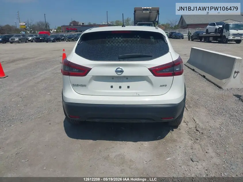 2023 Nissan Qashqai VIN: JN1BJ1AW1PW106479 Lot: 12612208