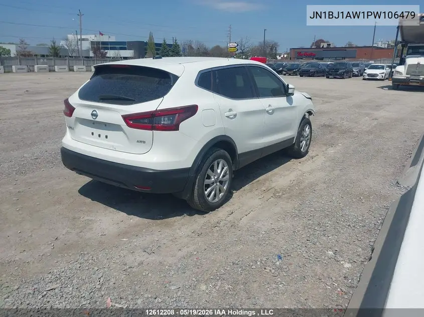 2023 Nissan Qashqai VIN: JN1BJ1AW1PW106479 Lot: 12612208