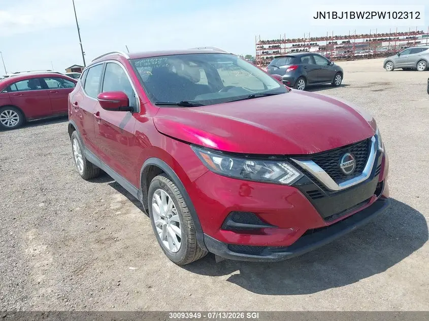 2023 Nissan Qashqai Sv VIN: JN1BJ1BW2PW102312 Lot: 30093949