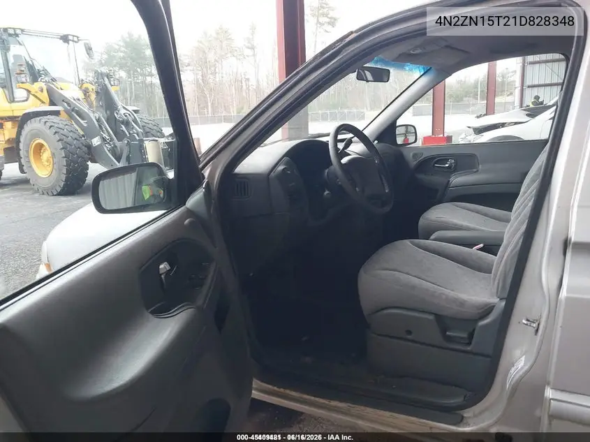 4N2ZN15T21D828348 2001 Nissan Quest Gxe